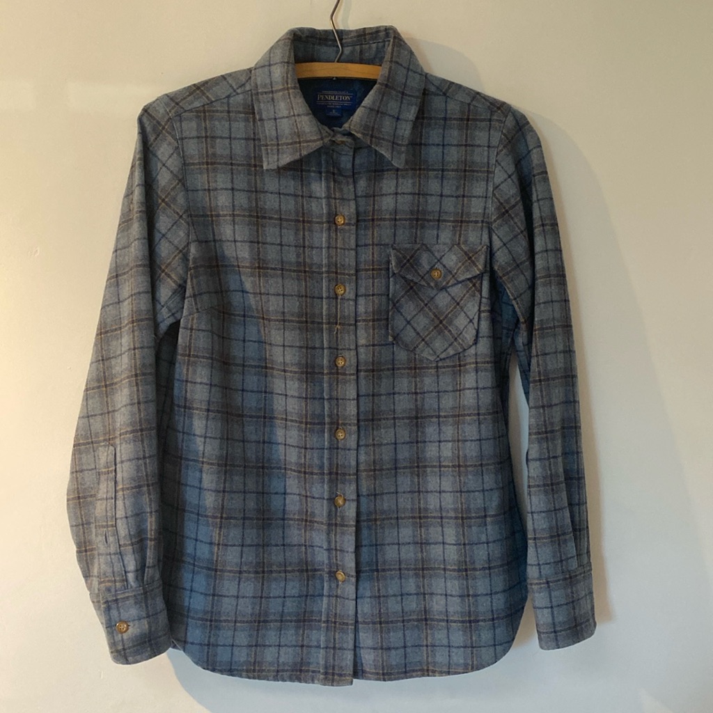 Pendleton 100% Wool Button Up